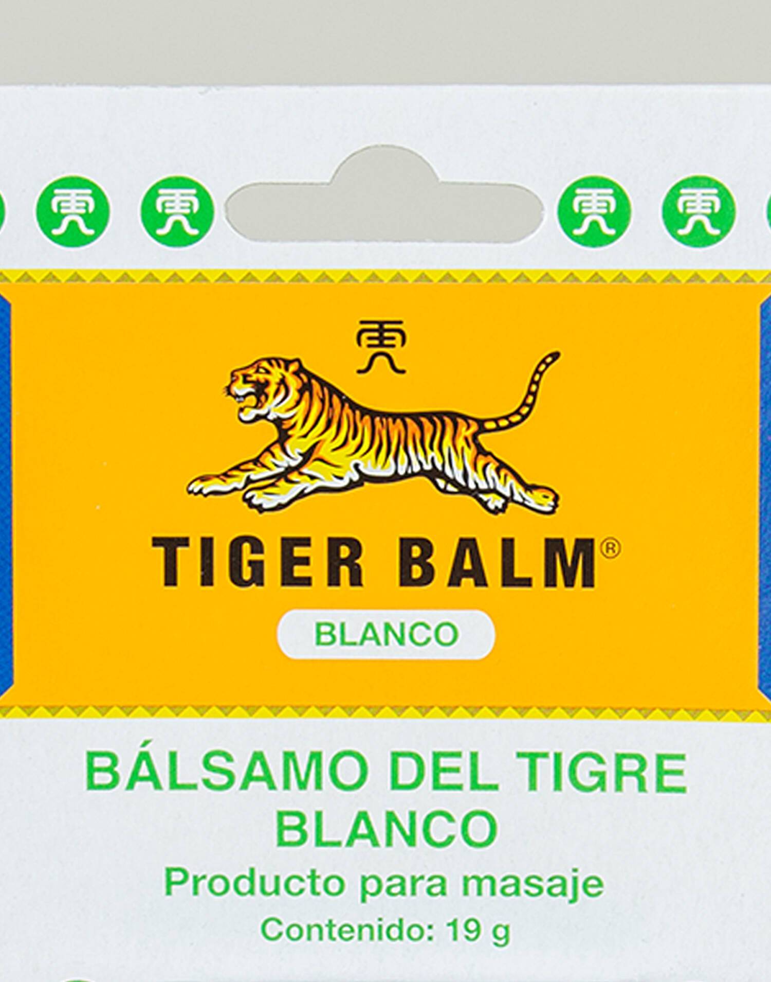 Bálsamo tigre blanco